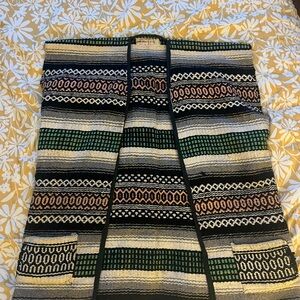 Vintage 80’s Authentic Woven Vest